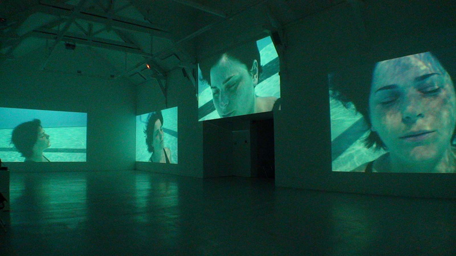 Marcel Dinahet 'Figures' at La Criée, Rennes, France, 2009, installation view.