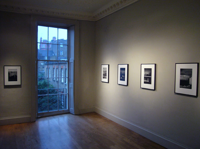 Ailbhe Ní Bhriain's exhibition 'Aftermath' installation view, March 2007 at domobaal.