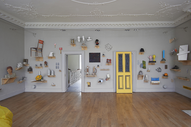 'Backyard Sculpture' gallery installation view, photo by Andy Keate