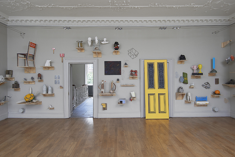 'Backyard Sculpture' gallery installation view, photo by Andy Keate