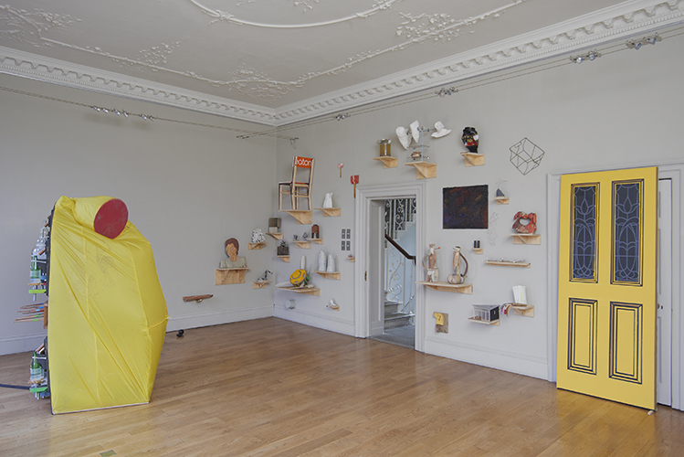 'Backyard Sculpture' gallery installation view, photo by Andy Keate