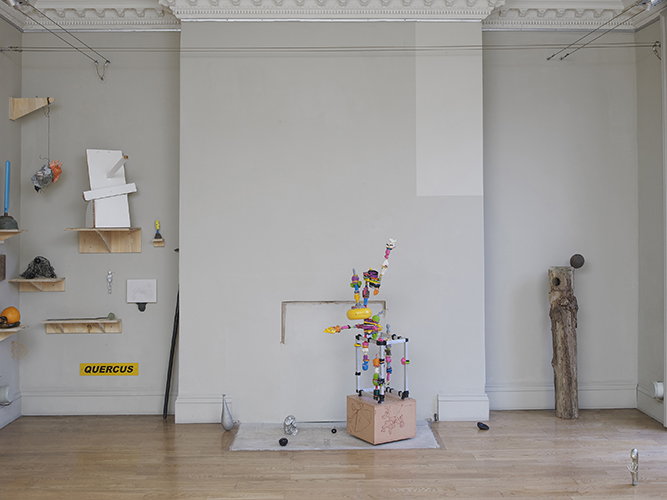 'Backyard Sculpture' gallery installation view, photo by Andy Keate