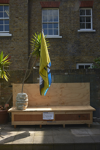 'Backyard Sculpture' gallery installation view, photo by Andy Keate