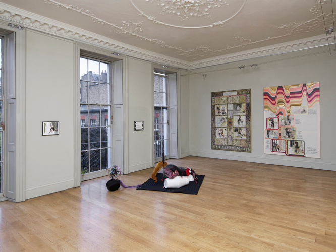 Emma Talbot 'Step Inside Love' installation view, photograph by Andy Keate