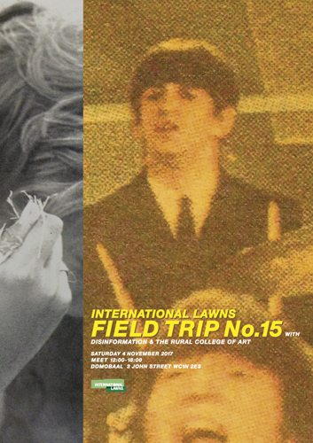 International Lawns, Field Trip No.15 poster (ringo)