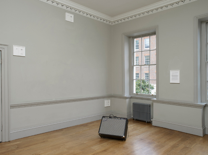 James Brooks 'The Information Exchange' installation view, 2012