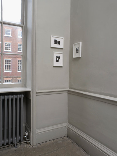 James Brooks 'The Information Exchange' installation view, 2012