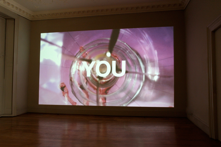 John Strutton 'Opus Dopus' (still) HDTV video, colour, sound, 16:06min, 2012, installation view at domobaal