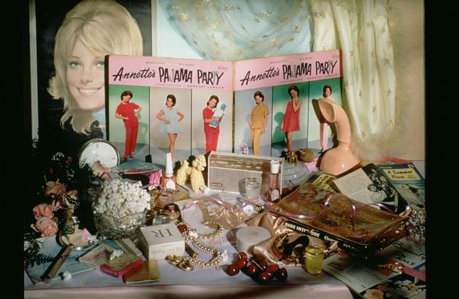 Kim Merrington (now known as Kim L. Pace) 'Sandy Fullerlove's Pyjama Party, 1961' (lightbox, 2001)