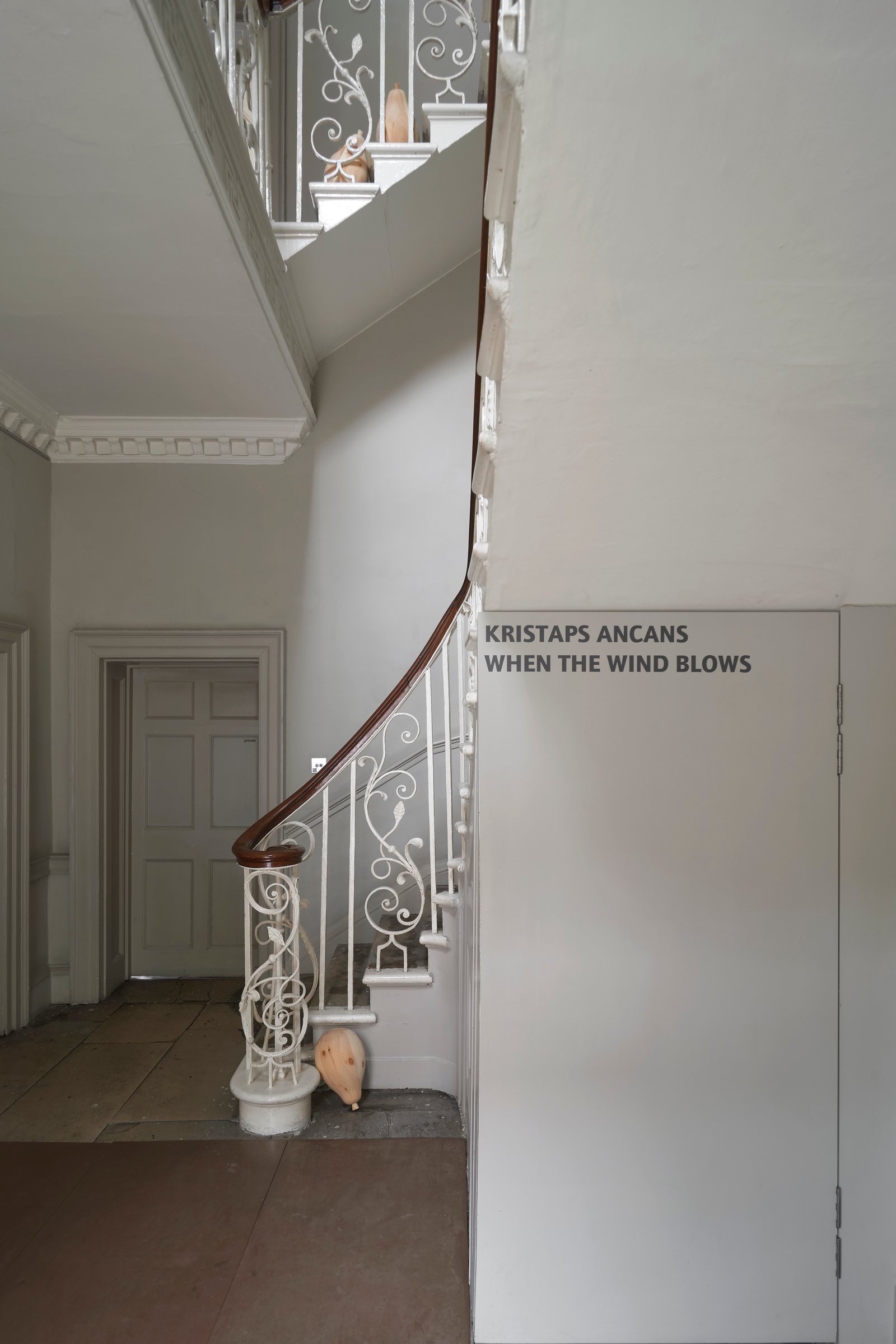 Kristaps Ancāns 'When The Wind Blows' installation photography by Andy Keate