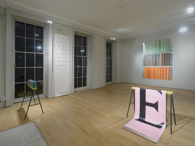 Lizi Sánchez 'In a world that laughs' installation view, photography by Andy Keate, 2015