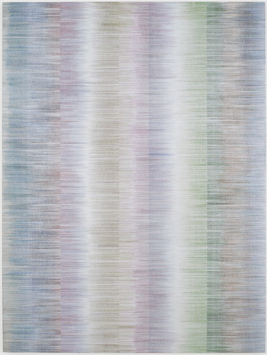 Lothar Götz 'Untitled' (#0008) gouache, pencil and colour pencil on board, 120×90cm/47.2×35.4in, 2012, photo by Andy Keate, domobaal, London