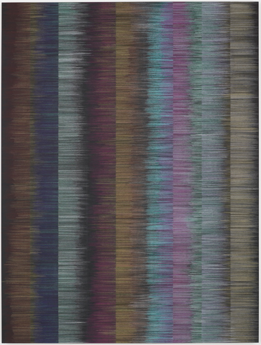 Lothar Götz 'Untitled' (#0010) gouache, pencil and colour pencil on board, 120×90cm/47.2×35.4in, 2012, photoby Andy Keate, domobaal, London