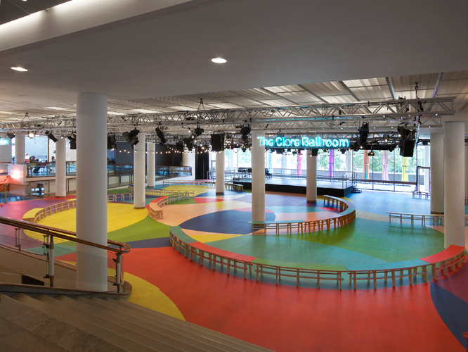 Lothar Götz: Happy Together, commission for The Clore Ballroom at the Festival Hall, Southbank Centre for the Festival of Love, Summer 2014, installation photography by Andy Keate