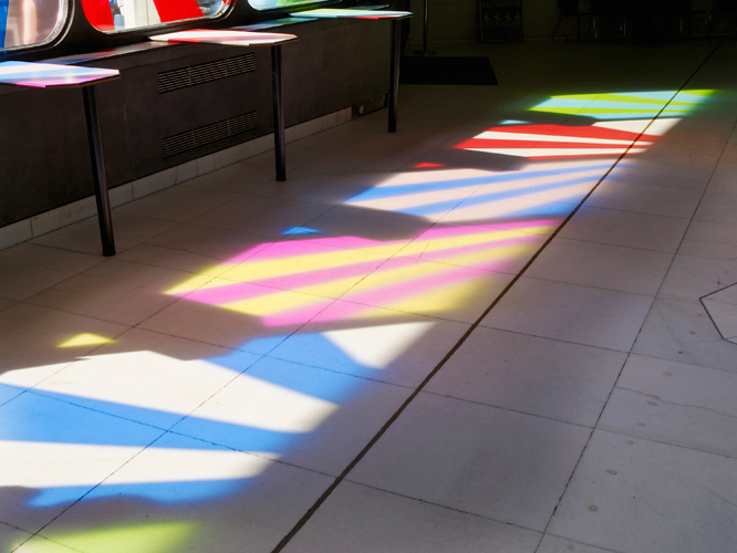 Lothar Götz: 'I Have A Dream' Queen Elizabeth Hall Foyer, Southbank Centre for the Festival of Love, Summer 2014, installation photography by Andy Keate