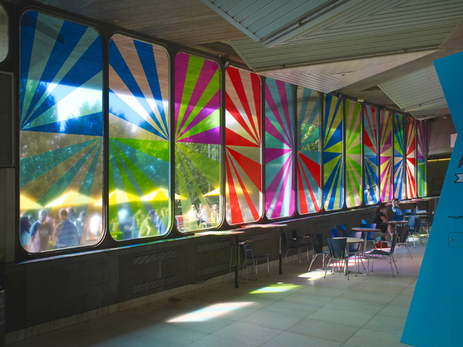 Lothar Götz: 'I Have A Dream' Queen Elizabeth Hall Foyer, Southbank Centre for the Festival of Love, Summer 2014, installation photography by Andy Keate