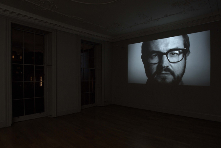 Lucy Pawlak and Martin Clark 'MC4LP' video still, 2007, installation photo by Andy Keate at domobaal.