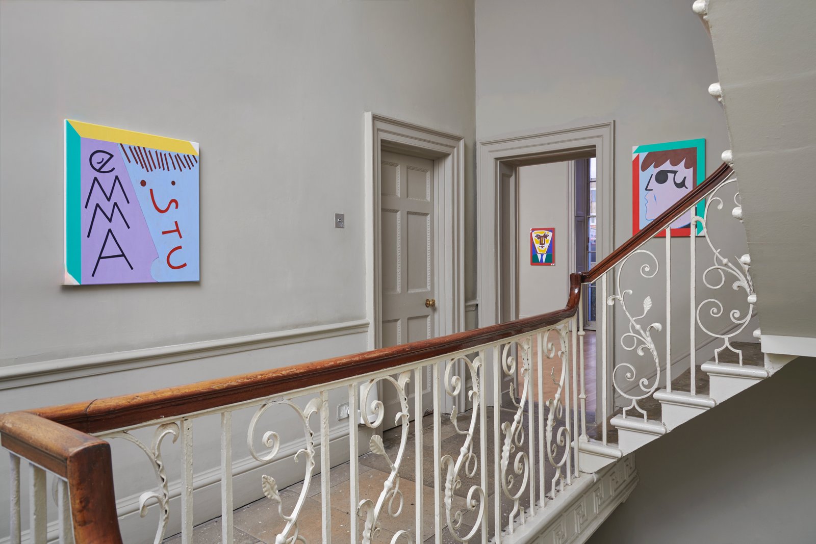 Neil Zakiewicz 'Big Names', installation photography by Andy Keate Neil Zakiewicz 'Big Names', installation photography by Andy Keate