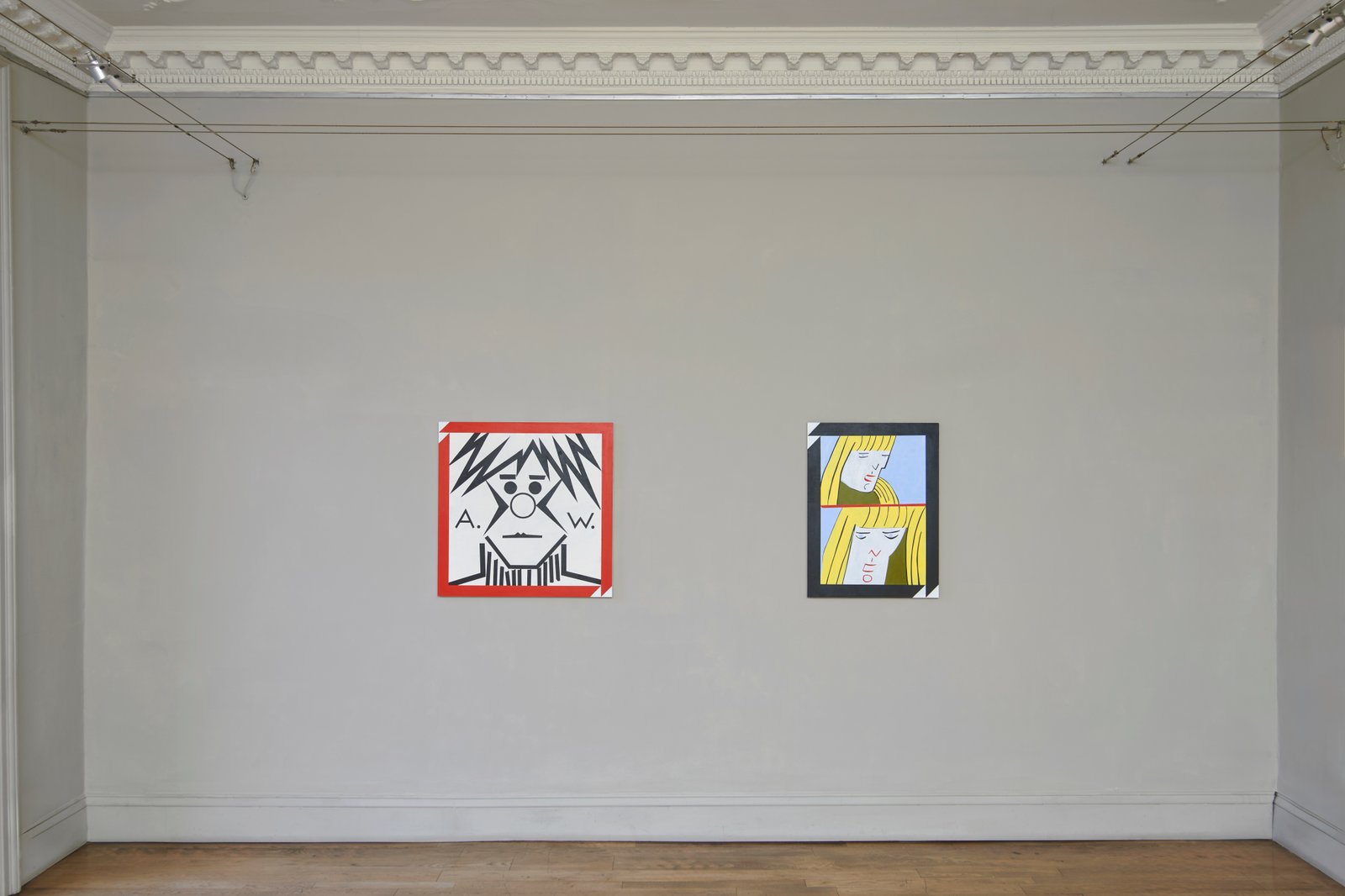 Neil Zakiewicz 'Big Names', installation photography by Andy Keate Neil Zakiewicz 'Big Names', installation photography by Andy Keate