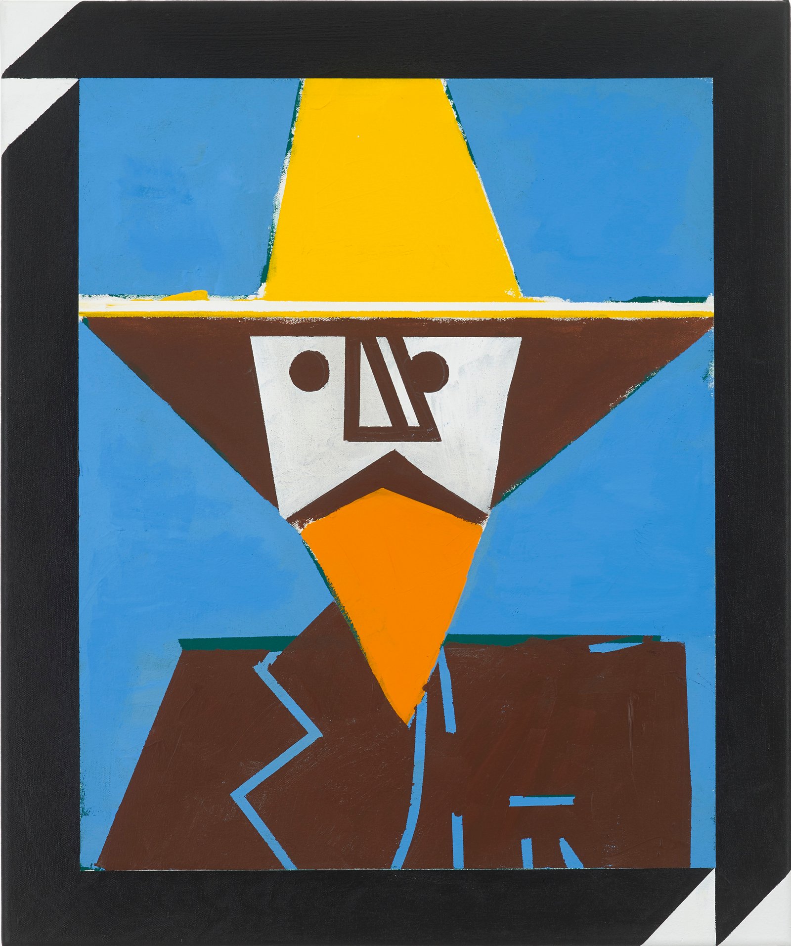 Neil Zakiewicz 'Vincent', acrylic on canvas, wood subframe, 60×50cm 2025, photography by Andy Keate Neil Zakiewicz 'Vincent', acrylic on canvas, wood subframe, 60×50cm 2025, photography by Andy Keate