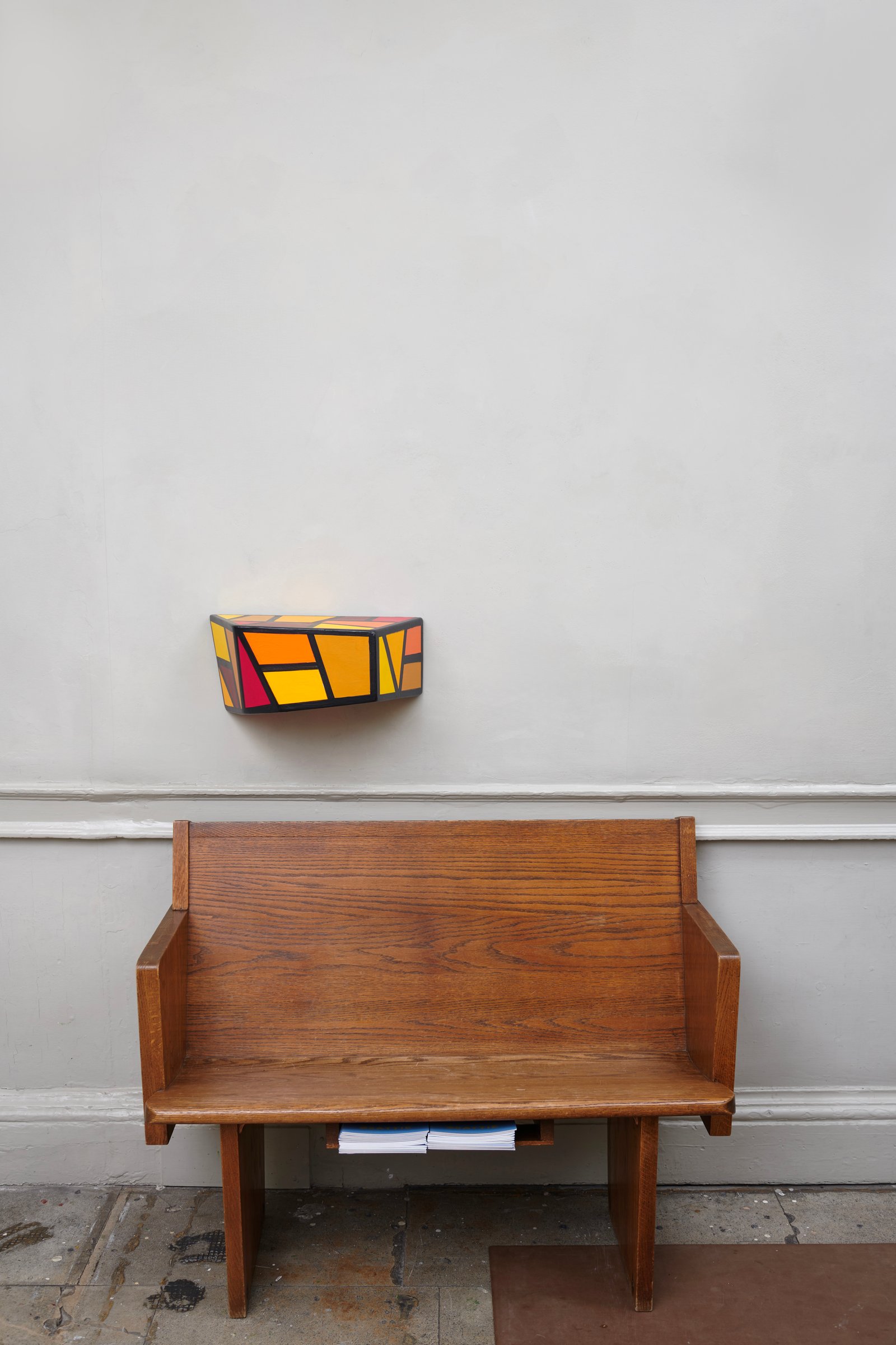 domobaal is delighted to present 'Shelf': Alice Wilson, Alison Wilding, Dominic Beattie, Fabian Peake, Karolina Albricht, Maud Cotter, Mhairi Vari, Neil Zakiewicz, Nicky Hirst, Phyllida Barlow and Richard Woods, in an exhibition curated by Neil Zakiewicz.