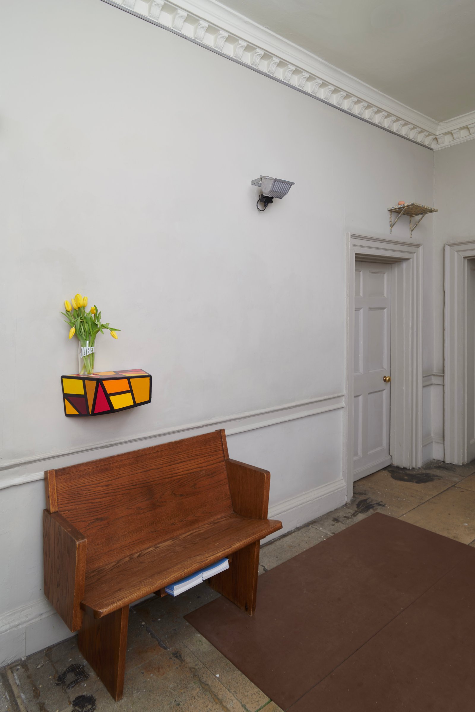 domobaal is delighted to present 'Shelf': Alice Wilson, Alison Wilding, Dominic Beattie, Fabian Peake, Karolina Albricht, Maud Cotter, Mhairi Vari, Neil Zakiewicz, Nicky Hirst, Phyllida Barlow and Richard Woods, in an exhibition curated by Neil Zakiewicz.