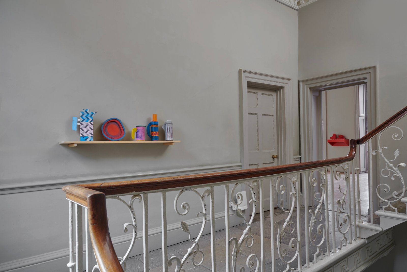 domobaal is delighted to present 'Shelf': Alice Wilson, Alison Wilding, Dominic Beattie, Fabian Peake, Karolina Albricht, Maud Cotter, Mhairi Vari, Neil Zakiewicz, Nicky Hirst, Phyllida Barlow and Richard Woods, in an exhibition curated by Neil Zakiewicz.