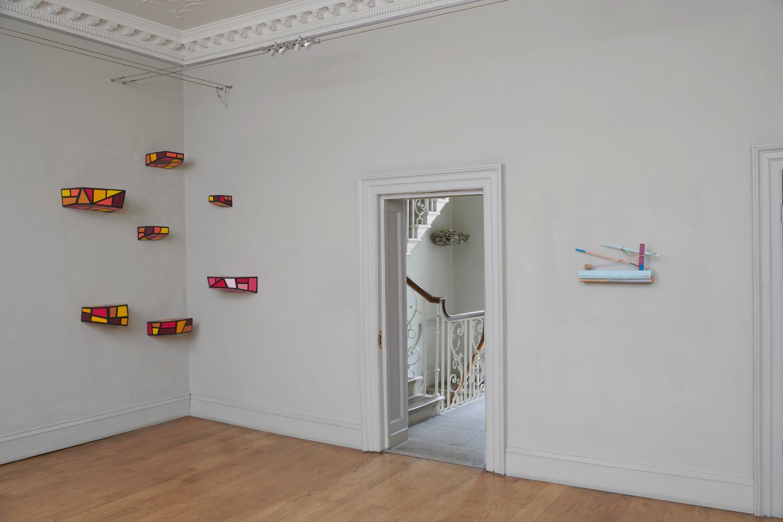 domobaal is delighted to present 'Shelf': Alice Wilson, Alison Wilding, Dominic Beattie, Fabian Peake, Karolina Albricht, Maud Cotter, Mhairi Vari, Neil Zakiewicz, Nicky Hirst, Phyllida Barlow and Richard Woods, in an exhibition curated by Neil Zakiewicz.