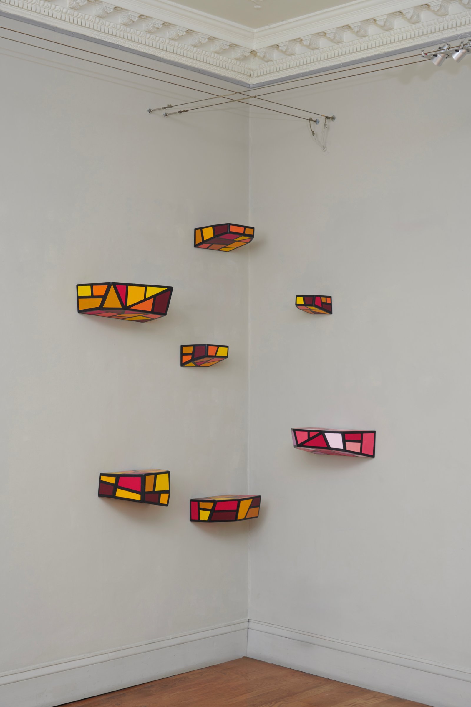 domobaal is delighted to present 'Shelf': Alice Wilson, Alison Wilding, Dominic Beattie, Fabian Peake, Karolina Albricht, Maud Cotter, Mhairi Vari, Neil Zakiewicz, Nicky Hirst, Phyllida Barlow and Richard Woods, in an exhibition curated by Neil Zakiewicz.